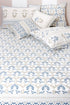 20s Cotton KING SIZE Bed Cover in Block Print